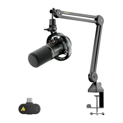 Dynamic microphone MAONO PD200WS (black)