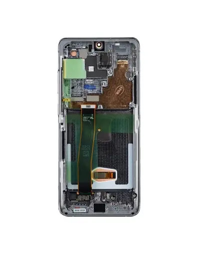 LCD display + Touch Unit + Front Cover Samsung G988 Galaxy S20 Ultra Cosmic Gray (Service Pack)