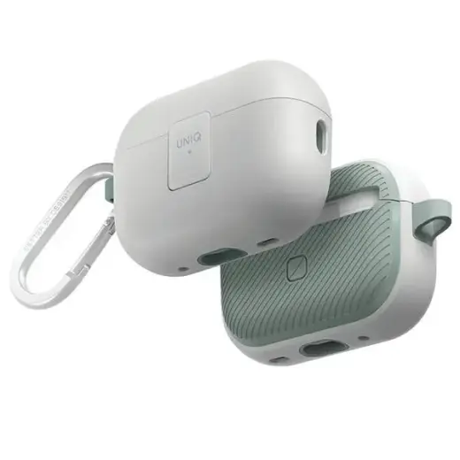 UNIQ Clyde Lock Case AirPods Pro 2 (2022|2023) white-mint|dove white-soft mint