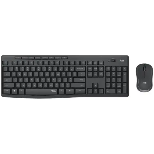 Logitech MK295 Silent Wireless Combo - GRAPHITE - PTG - 2.4GHZ - N/A - MEDITER-412