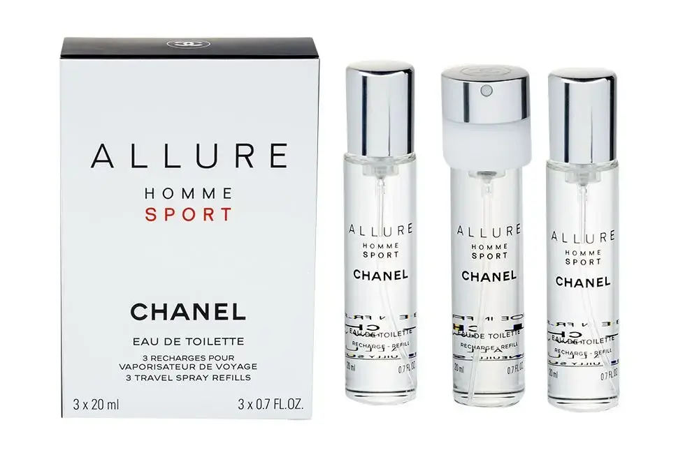 Chanel Allure Homme Sport Refill Eau de Toilette 3x20 ml