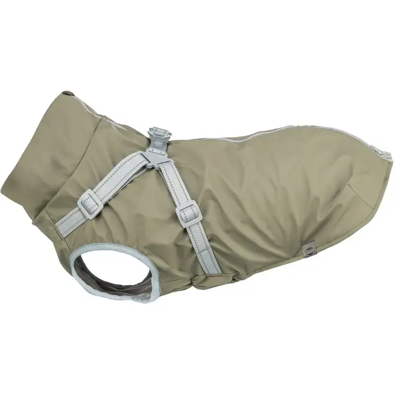 Apģērbs suņiem – Trixie Pontis rain coat with harness, S: 40 cm