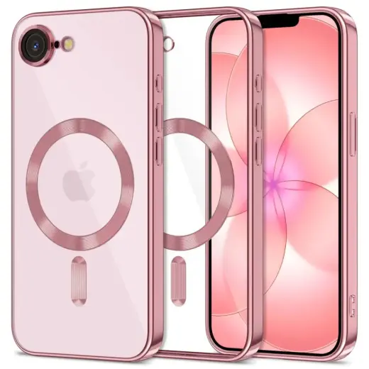 TECH-PROTECT MAGFLEX telefono dėklas su MagSafe palaikymu iPhone 16E | iPhone 17E rožinis