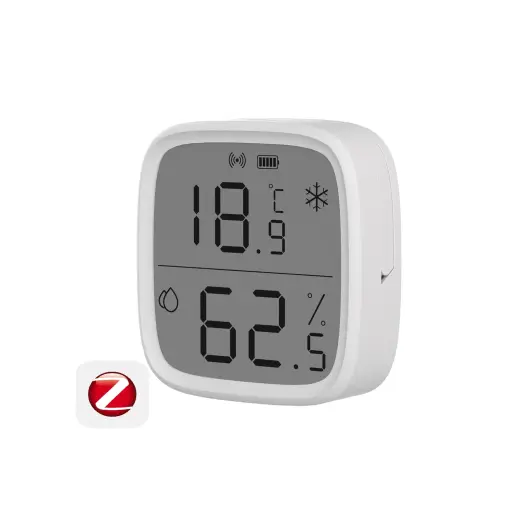 Belaidis ZigBee temperatūros ir drėgmės sensorius Sonoff SNZB-02D