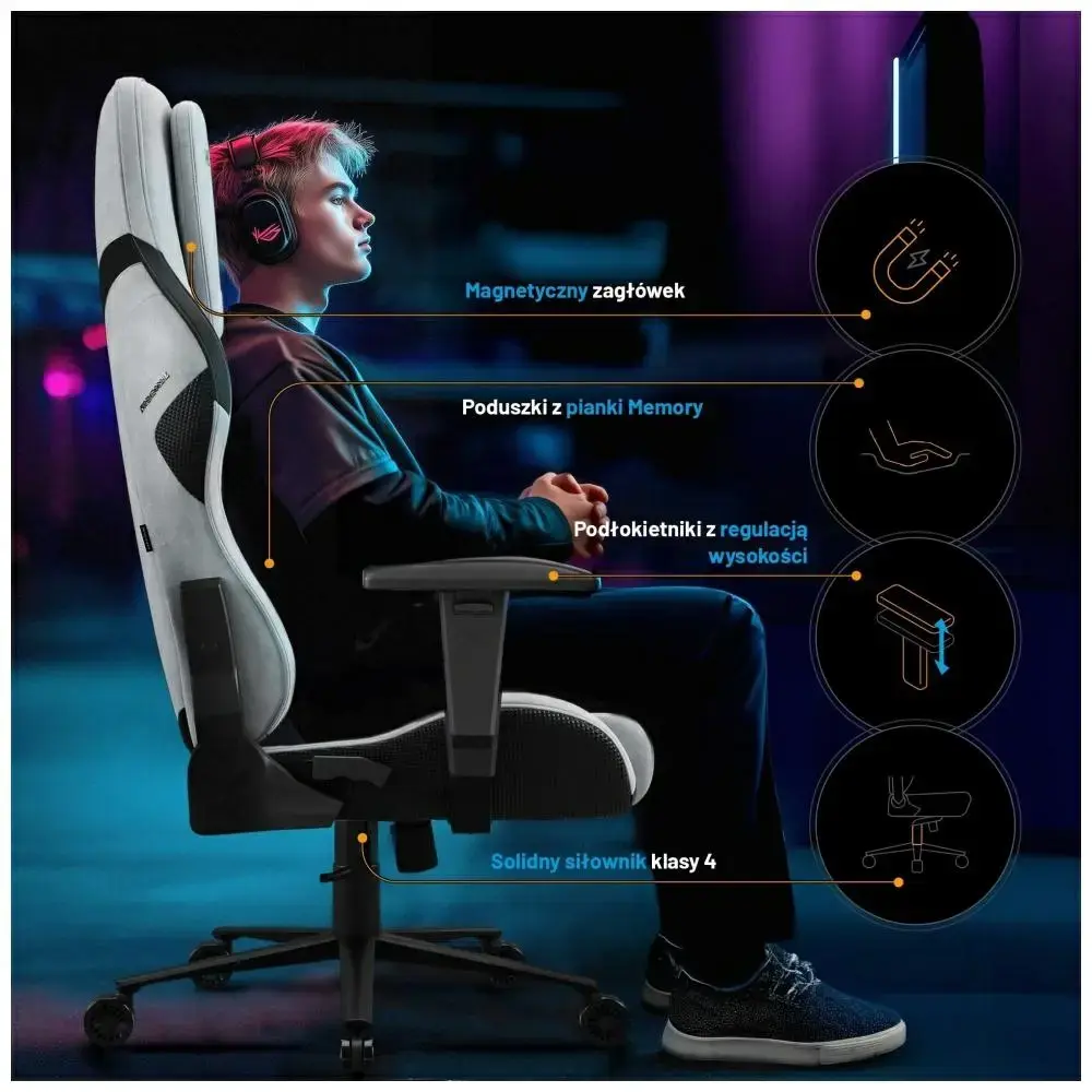Gaming chair Diablo X-One PRIME Normal Size grey