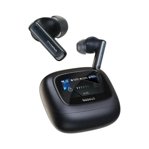Baseus Bowie M2s Ultra TWS Wireless In-Ear Headphones with Interactive Screen - Black