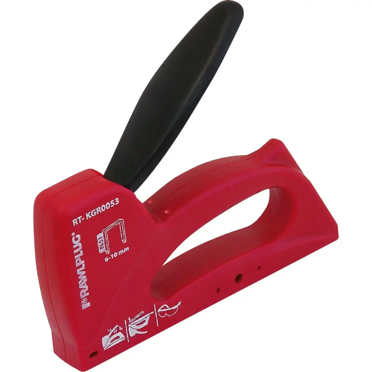 RAWLPLUG Staple gun for ABS staples RL53 6-10mm