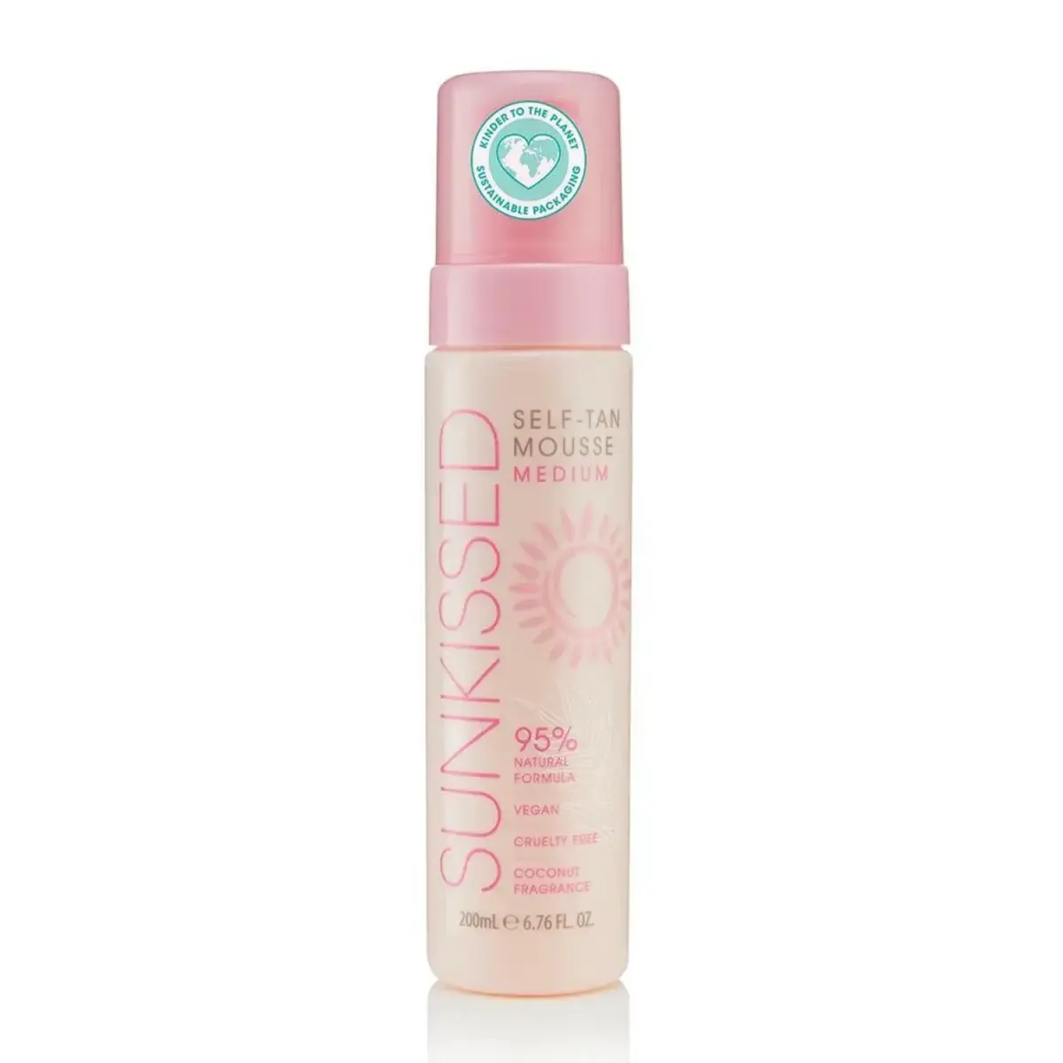 SUNKISSED Self-Tan Mousse Medium Coconut Fragrance