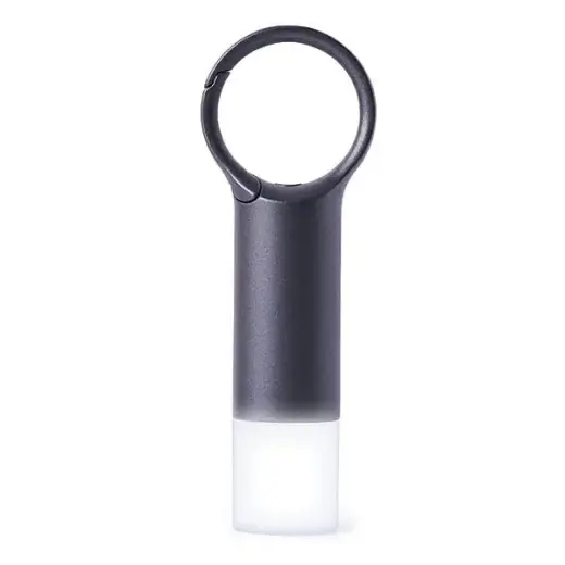 Lexon Nomaday Flash LED Keychain gray/gun LL137X