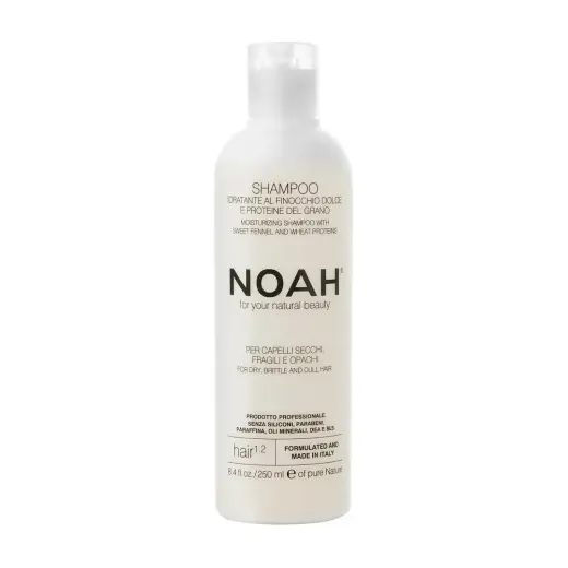 Noah, Natural, Sweet Fennel, Hair Shampoo, Moisturising & Nourishing, 250 ml
