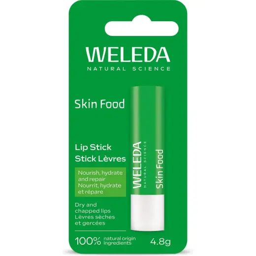 Weleda, Cura Delle Labbra, Skin Food Lip Butter Stick - Nourishing Lip Care (Stick per La Cura Delle Labbra)