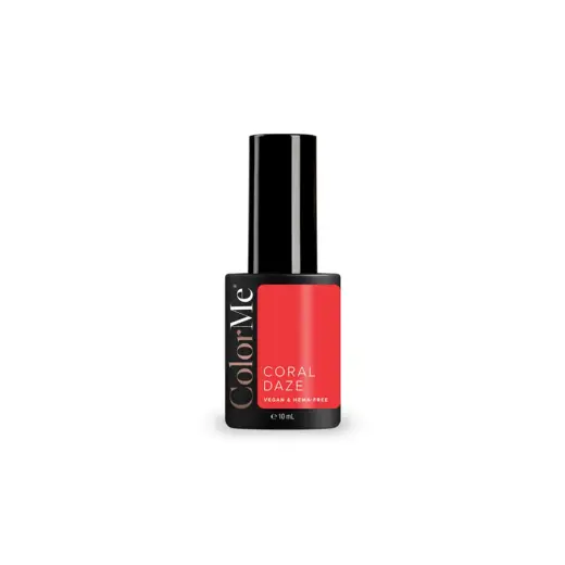 ColorMe Cosmetics, Coral Daze, Gel, Semi-Permanent Nail Polish, 10 ml