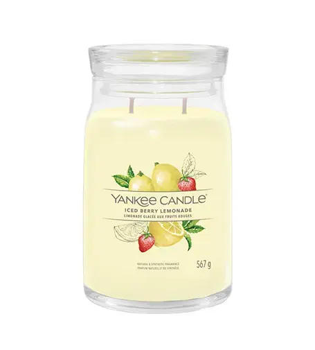 Yankee Candle Iced Berry Lemonade signature candle 567 g