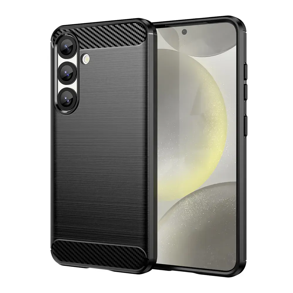 Carbon Case Flexible Silicone for Google Pixel 10 Pro - Black