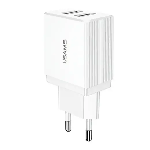 USAMS T24 tīkla lādētājs | 10.5W | | USB-A | balts