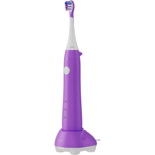 Wireless Tooth Brush, Violet, 3 Brush Heads, 600mAh, Function: Sensive, Clean, Whitening, Sweep, Smart Remind