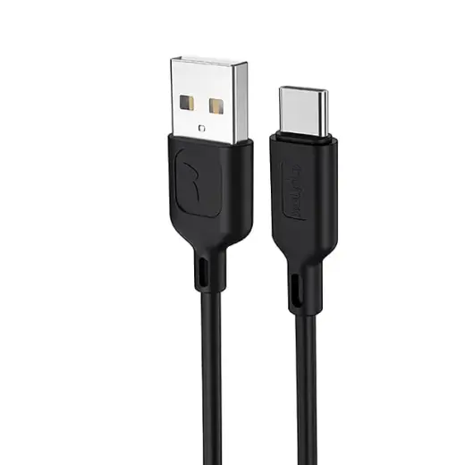 T-PHOX data transfer and charging cable | USB-A to USB-C | 12W | 1.2m | black