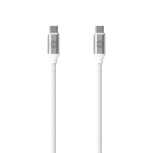 Forever WHP12320 data transfer and charging cable | USB-C to USB-C | 20W | 1.2m | white