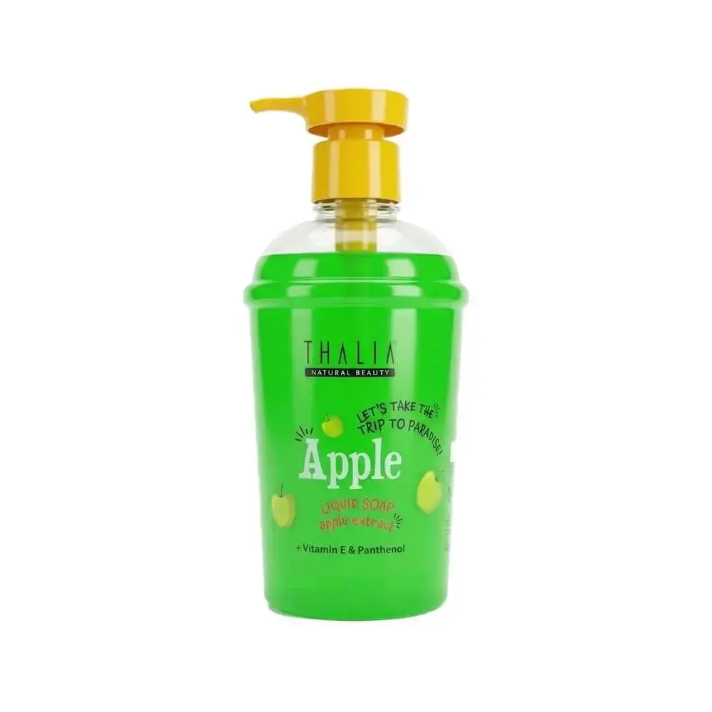 Thalia Natural Beauty, Apple, Cleansing & Hydrating, Liquid Soap, For Body & Hands, 400 ml