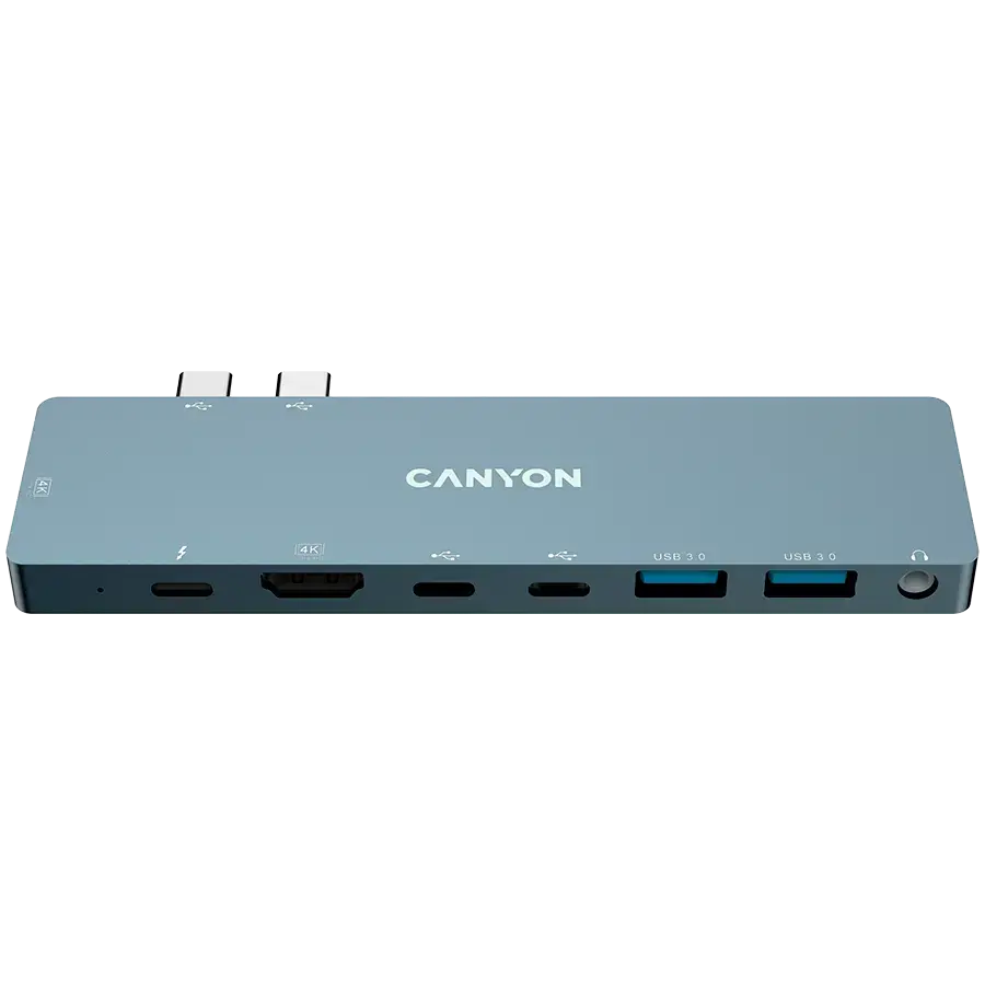 CANYON hub DS-8 8in1 Thunderbolt 4k Space Grey