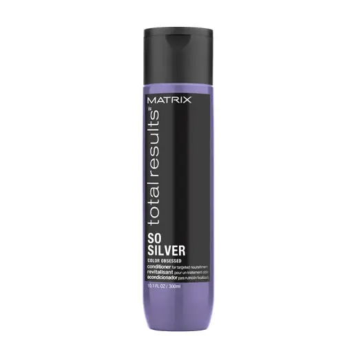 Matrix Total Results So Silver  Toning Purple Conditioner for Blondes, Greys & Silvers 300 Ml