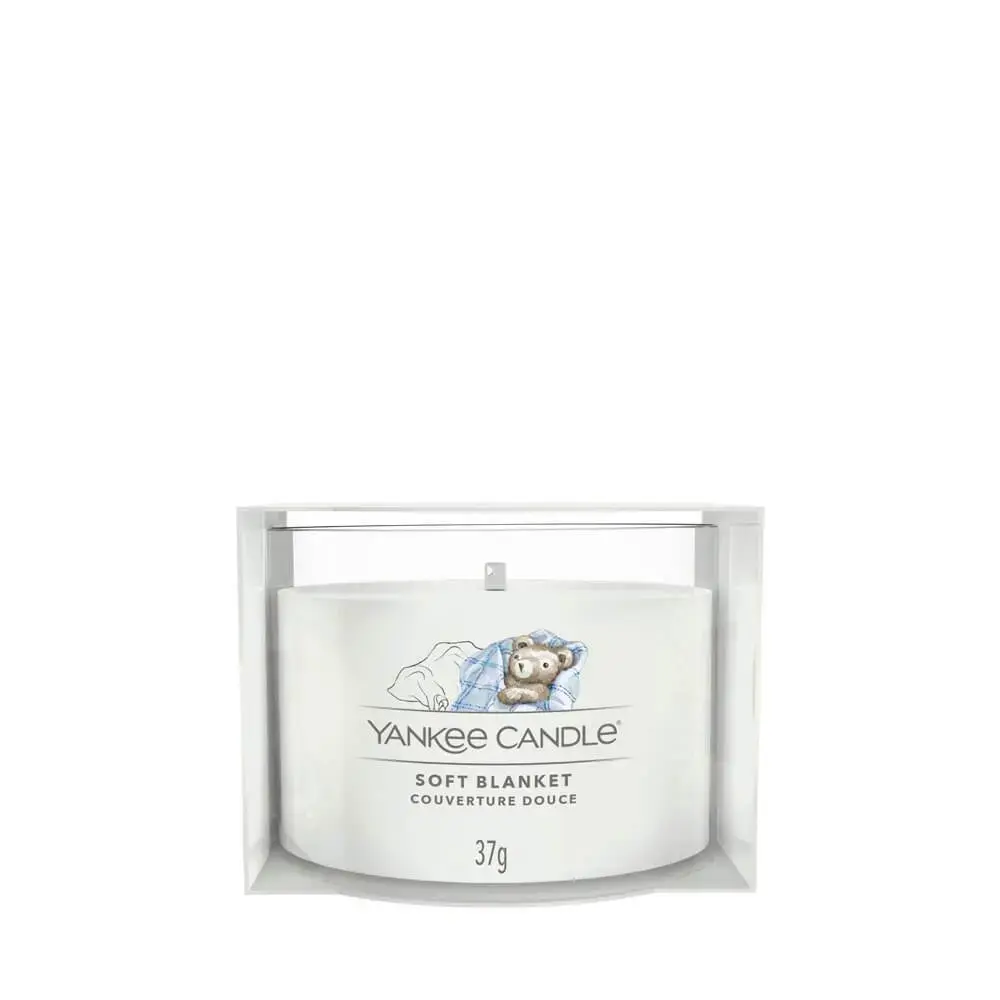 Soft Blanket Yankee Candle® Mini, White, 5.4cm X 4.4cm | Fresh & Clean