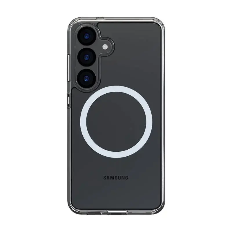 Torras Guardian Magnetic Series phone case for Samsung S25 (transparent)