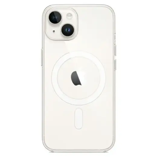 Etui Apple MPU13ZM|A iPhone 14 6,1" MagSafe przezroczysty|transparent Silicone Case