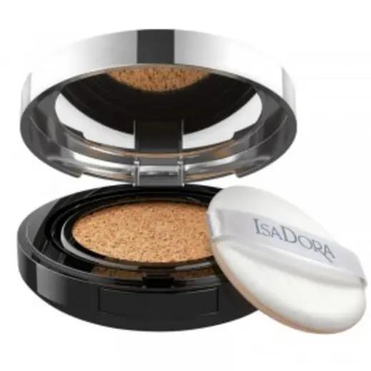 IsaDora, Nude, Fragrance-Free, Natural, Compact Foundation, 20, Nude Sun, Titanium Dioxide, 15 g