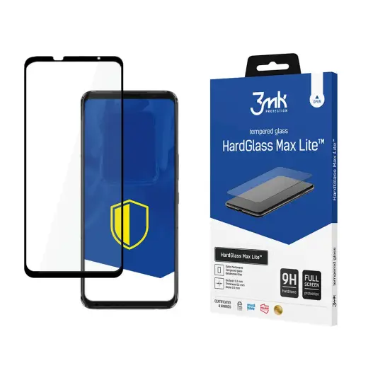 Asus ROG Phone 5s|5s Pro Black - 3mk HardGlass Max Lite™ screen protector