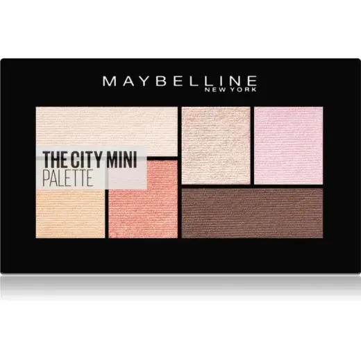 MAYBELLINE NEW YORK the City Mini Palette Eyeshadow Palette Shade 430 Downtown Sunrise 6 G