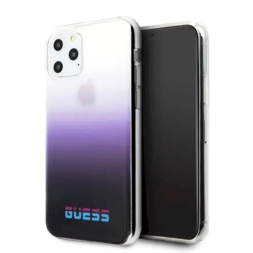 Guess GUHCN58DGCPU California Cover For Apple iPhone 11 Pro Purple