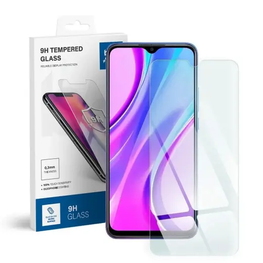 Tempered glass to Xiaomi Redmi 9 Blue Star