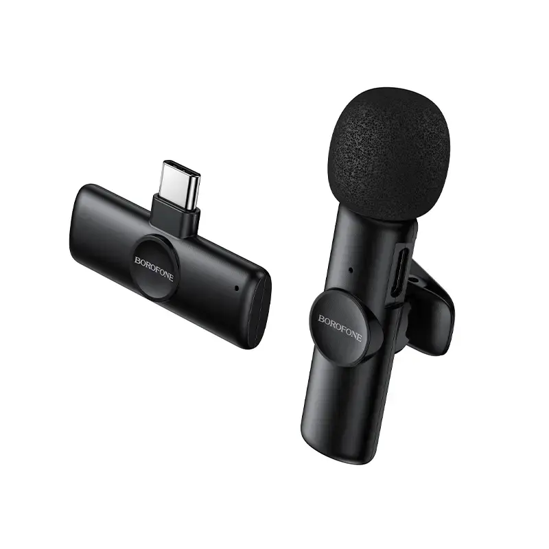 Borofone Lavalier wireless microphone BFK16 Winner Type C black