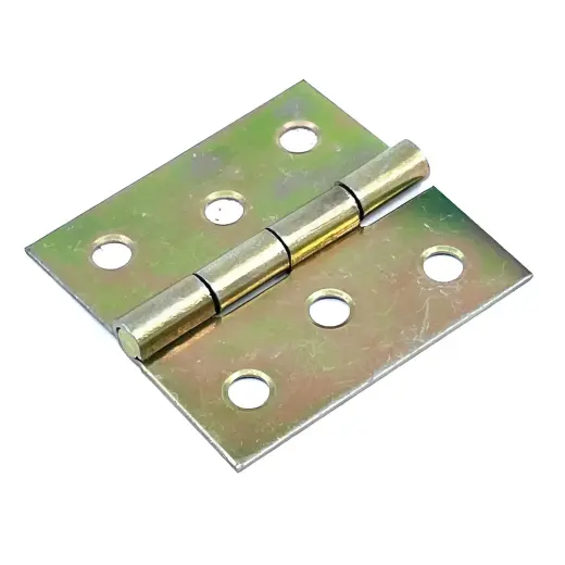 Hinge ZS 50x42x1.0 mm steel, brass-plated