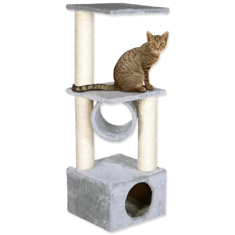 Mājiņa kaķiem : Placek Cat Scratching Tree Tamara 36*36*109cm