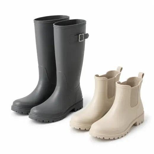 Rubber boots