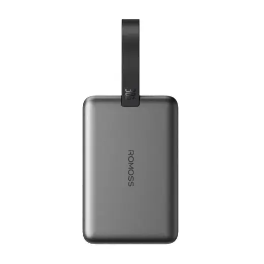 Romoss WM010 ārējais akumulators (powerbank) | 10000 mAh | 20W | USB-C, Lightning, MagSafe | melns