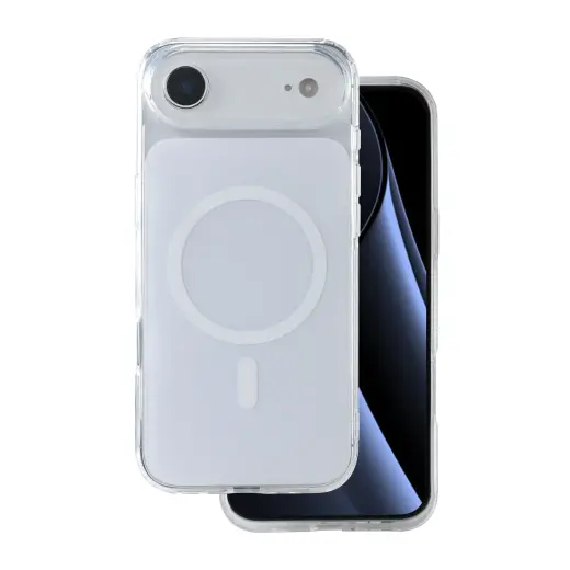 Lowkey Mag telefono dėklas su MagSafe palaikymu iPhone 17 Air baltas