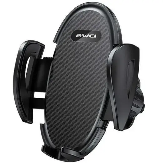 Car mount AWEI Magsafe X73 for air vent with retractable cable black
