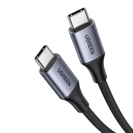 UGREEN US535 data transfer and charging cable | USB-C to USB-C | 240W | 2m | black