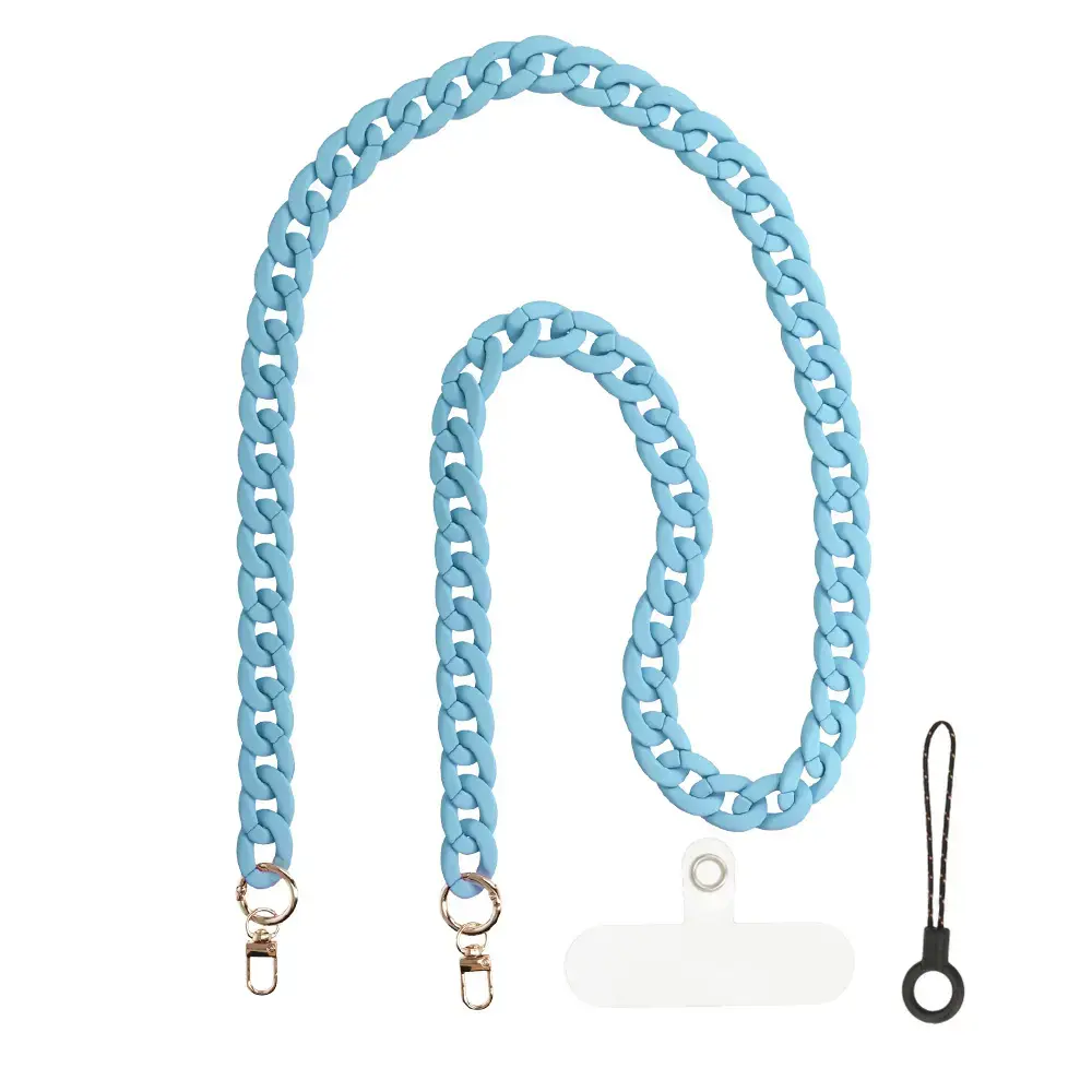 Phone lanyard 0434 blue