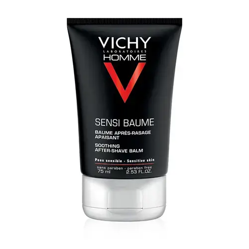 Vichy Homme Mens Soothing After-Shave Balm Sensitive Skin 75ml