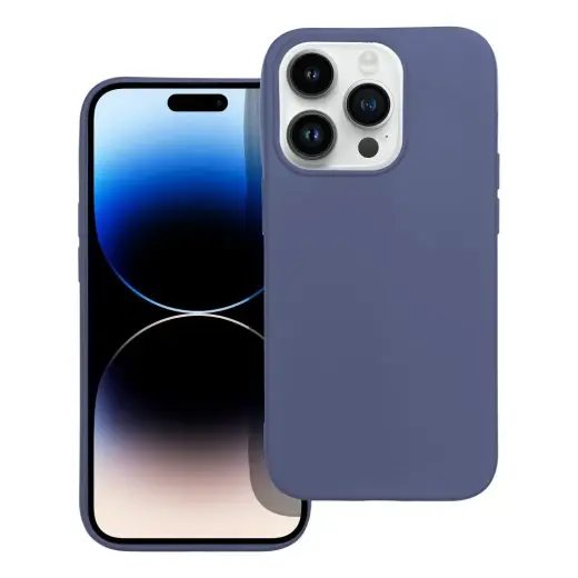 MATT phone case for iPhone 14 Pro blue