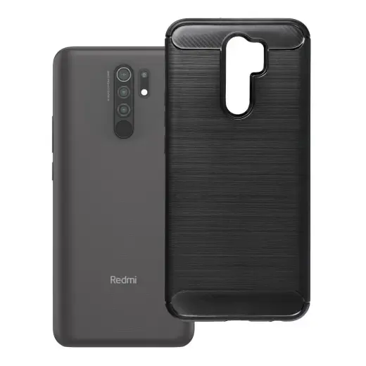 Case for Xiaomi Redmi 9 Carbon 2.0 black