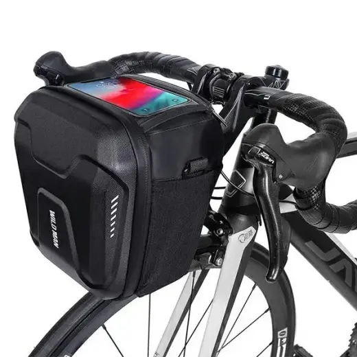 Torba na ramę roweru WILDMAN GS9 uchwyt rowerowy czarna|black