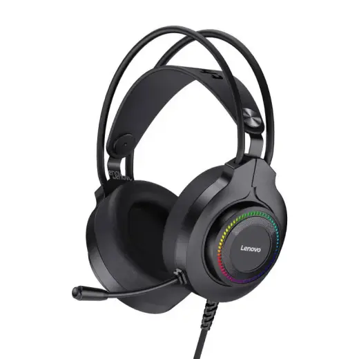 Lenovo G20A gaming wired headphones with LED light Lenovo G20A gaming wired headphones with LED light