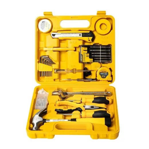 DELI TOOLS household tool Set 28pcs|set Yellow