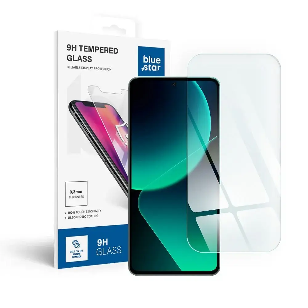 Tempered glass to Xiaomi 13T PRO Blue Star