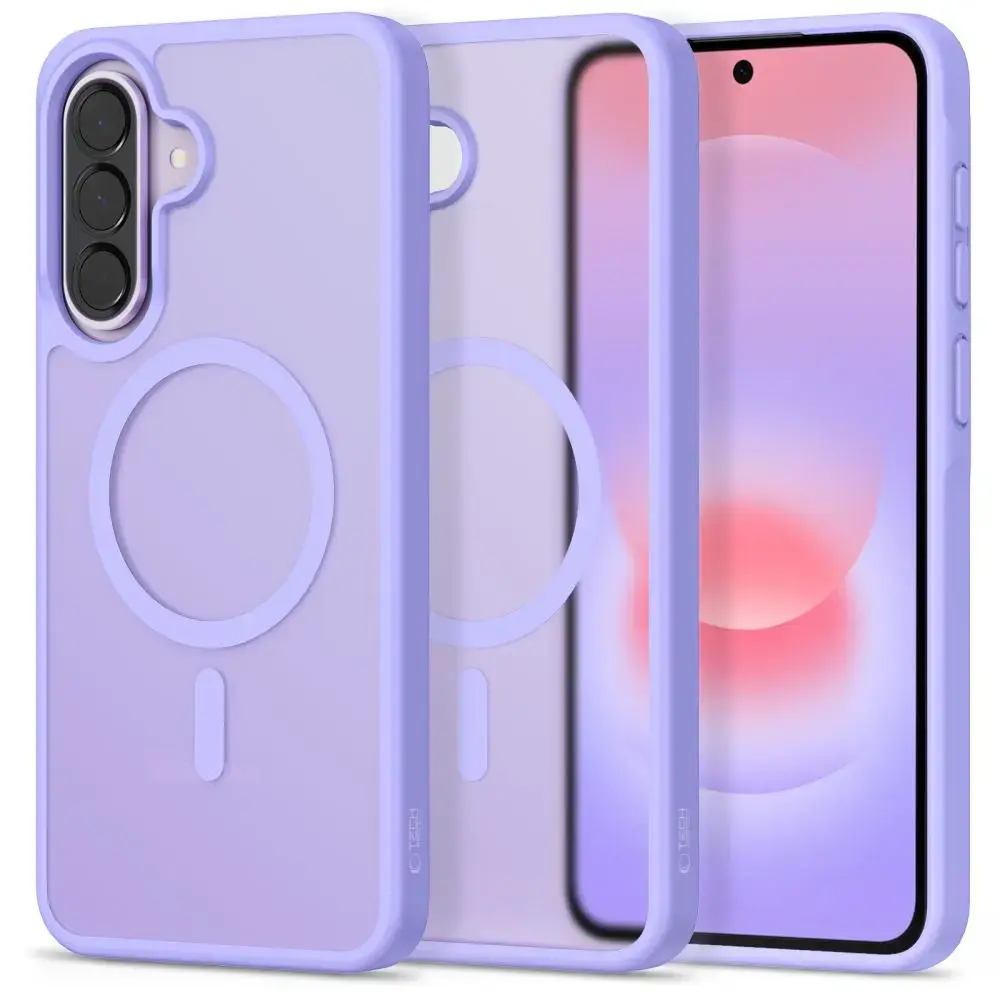 Tech-Protect Magmat maciņš ar MagSafe atbalstu telefonam Samsung Galaxy A57 (A576) violets